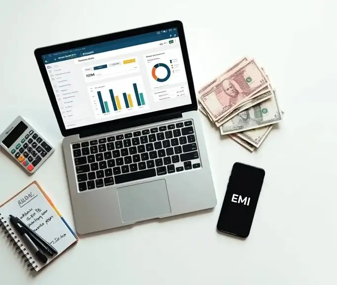 Person planning finances with Fintool Baba calculators