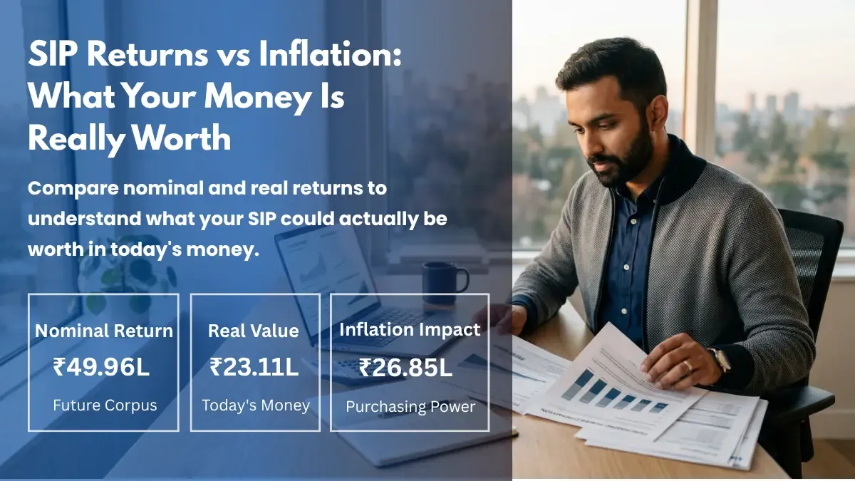 Does Inflation Reduce Your SIP Returns? Here's the Math
