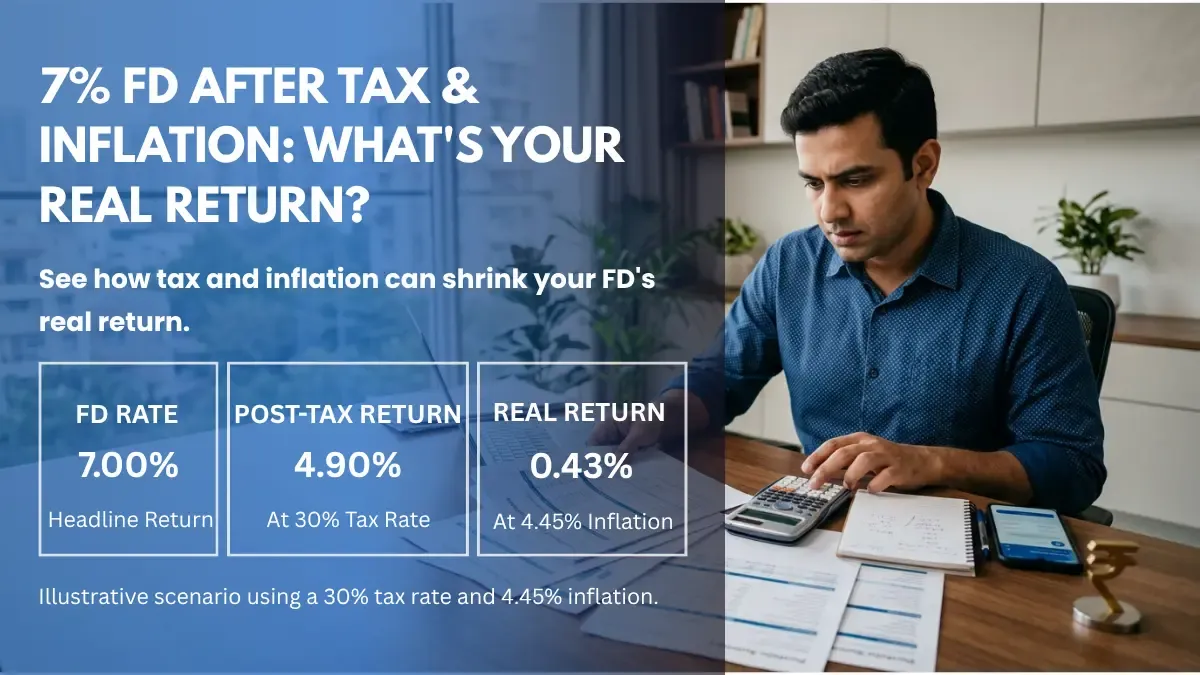 FD Returns After Inflation: What 7% Actually Becomes