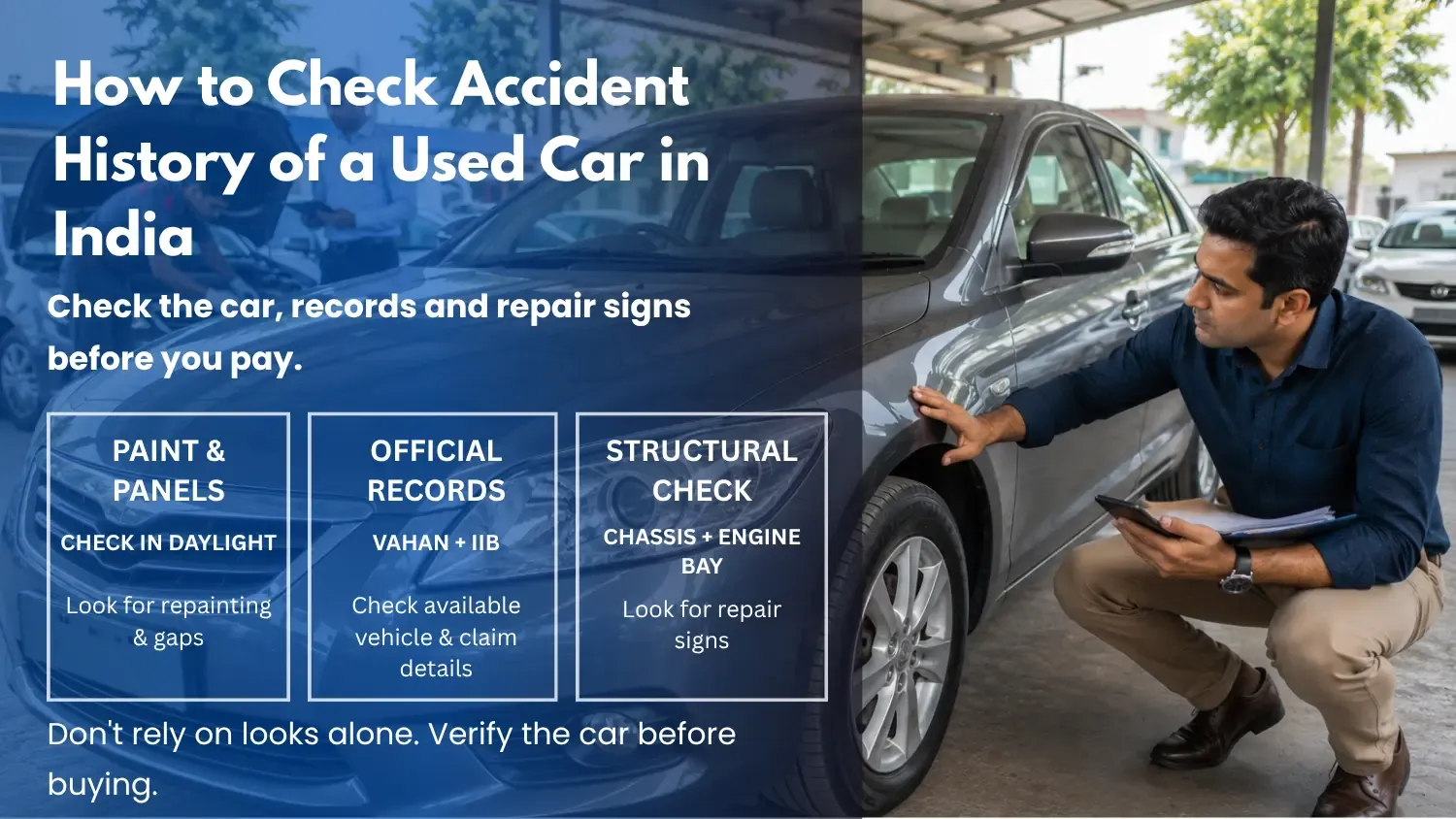 How to Check Accident History of a Used Car in India