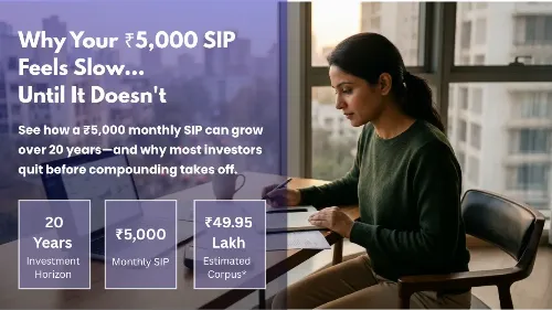 ₹5,000 SIP for 20 Years: What It Actually Becomes
