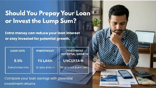 Should You Prepay Your Loan or Invest the Lump Sum Instead?