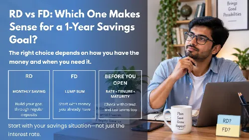 RD vs FD: Which One Makes Sense for a 1-Year Savings Goal?